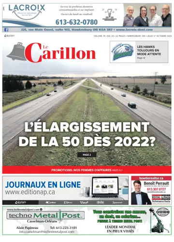 Le Carillon - 01 oct. 2020