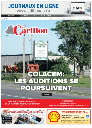 Le Carillon - 19 11月 2020