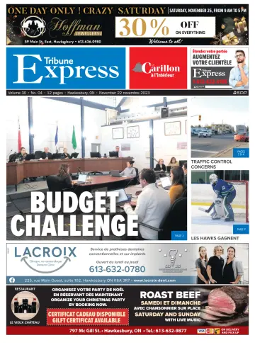 Tribune Express - 22 nov. 2023
