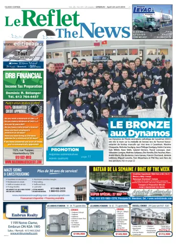 Le Reflet (The News) - 24 Apr 2014