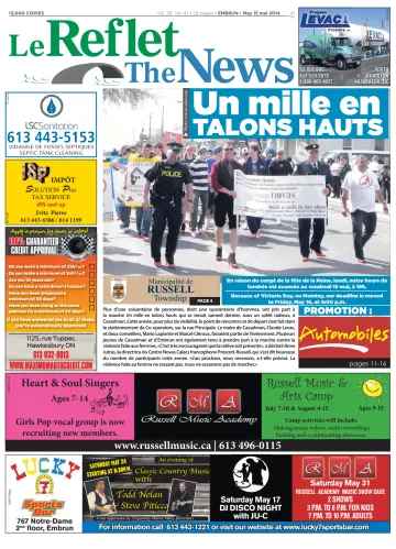Le Reflet (The News) - 15 May 2014