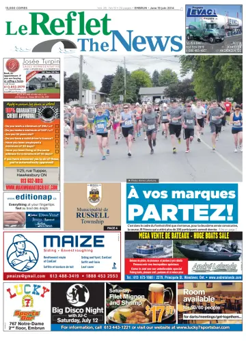 Le Reflet (The News) - 19 Jun 2014