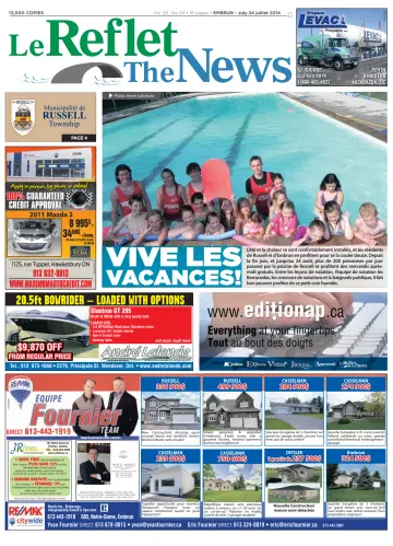 Le Reflet (The News) - 24 Jul 2014