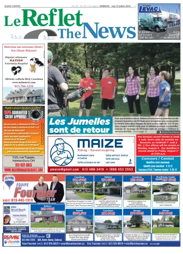 Le Reflet (The News) - 31 Jul 2014