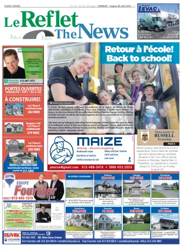 Le Reflet (The News) - 28 Aug 2014