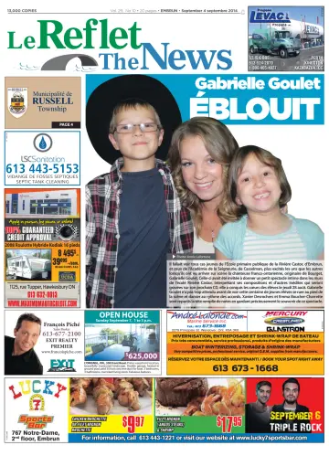 Le Reflet (The News) - 4 Sep 2014