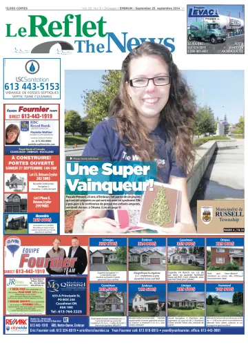 Le Reflet (The News) - 25 Sep 2014