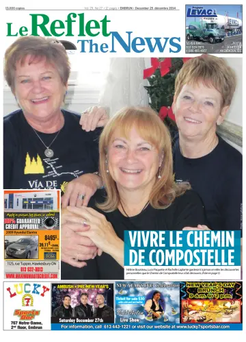 Le Reflet (The News) - 25 Dec 2014