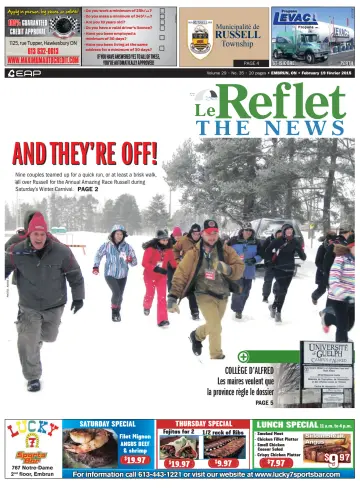 Le Reflet (The News) - 19 Feb 2015