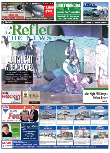 Le Reflet (The News) - 12 Mar 2015