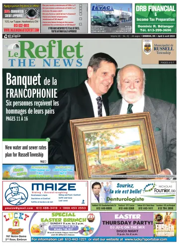 Le Reflet (The News) - 2 Apr 2015
