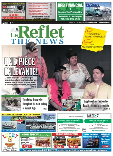 Le Reflet (The News) - 16 Apr 2015