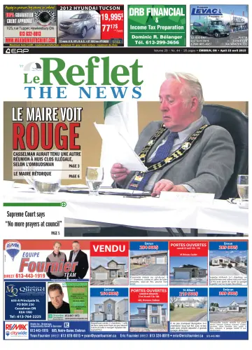 Le Reflet (The News) - 23 Apr 2015