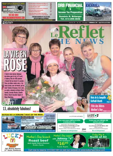 Le Reflet (The News) - 30 Apr 2015