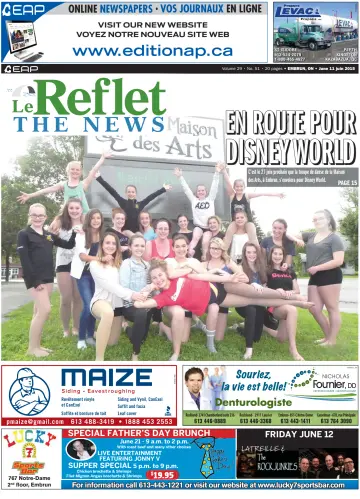 Le Reflet (The News) - 11 Jun 2015
