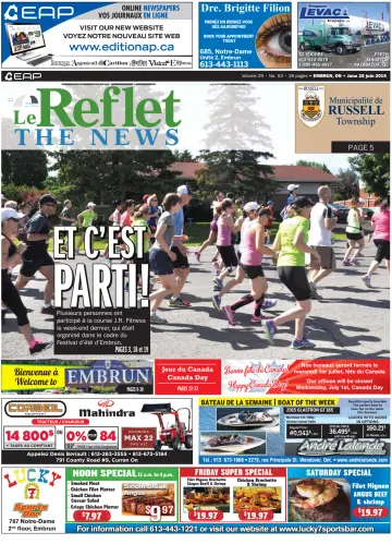 Le Reflet (The News) - 25 Jun 2015