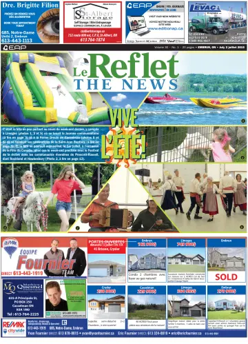 Le Reflet (The News) - 2 Jul 2015