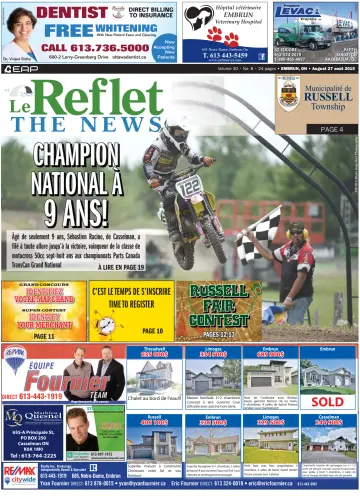 Le Reflet (The News) - 27 Aug 2015