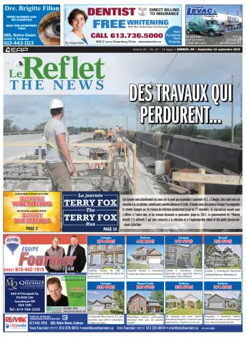 Le Reflet (The News) - 10 Sep 2015