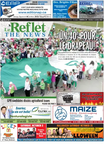 Le Reflet (The News) - 1 Oct 2015