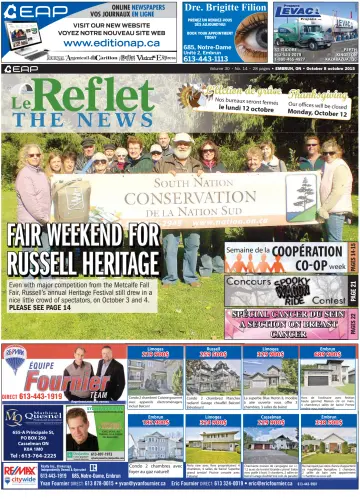 Le Reflet (The News) - 8 Oct 2015