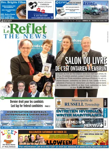 Le Reflet (The News) - 15 Oct 2015