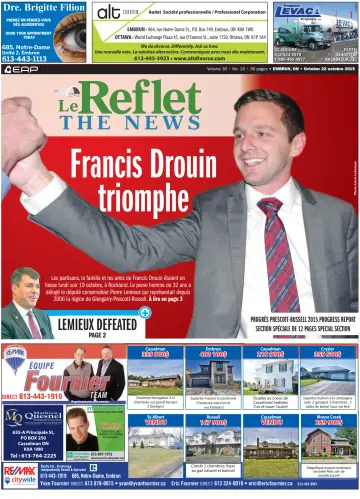 Le Reflet (The News) - 22 Oct 2015