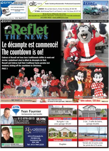 Le Reflet (The News) - 3 Dec 2015
