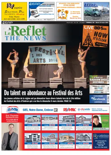 Le Reflet (The News) - 10 Mar 2016