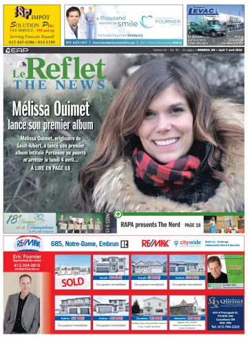 Le Reflet (The News) - 7 Apr 2016