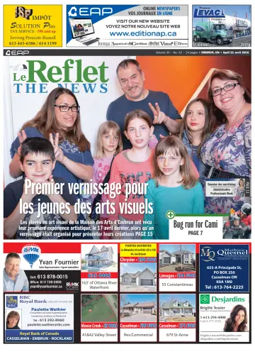 Le Reflet (The News) - 21 Apr 2016