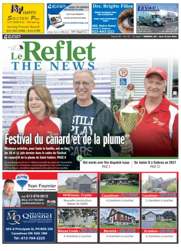 Le Reflet (The News) - 16 Jun 2016