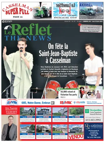 Le Reflet (The News) - 30 Jun 2016