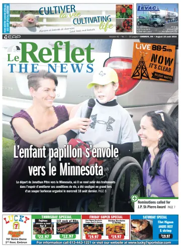 Le Reflet (The News) - 18 Aug 2016