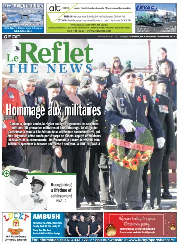 Le Reflet (The News) - 10 Nov 2016