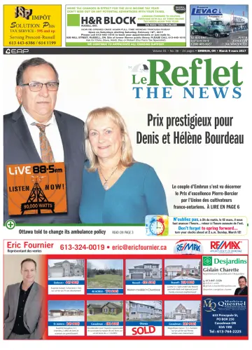 Le Reflet (The News) - 9 Mar 2017