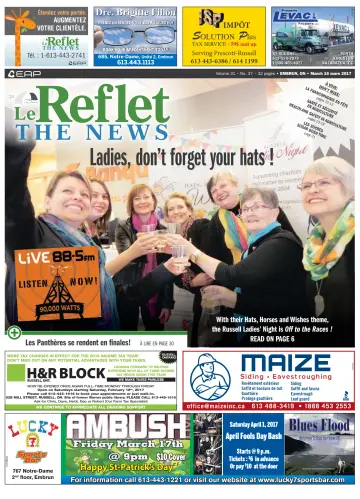 Le Reflet (The News) - 16 Mar 2017