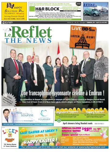 Le Reflet (The News) - 13 Apr 2017