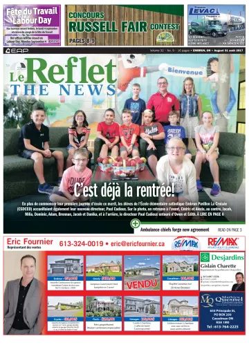 Le Reflet (The News) - 31 Aug 2017