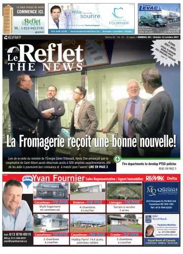 Le Reflet (The News) - 12 Oct 2017