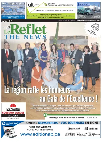 Le Reflet (The News) - 19 Oct 2017