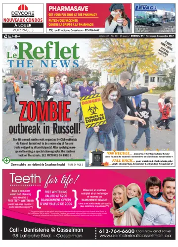 Le Reflet (The News) - 2 Nov 2017