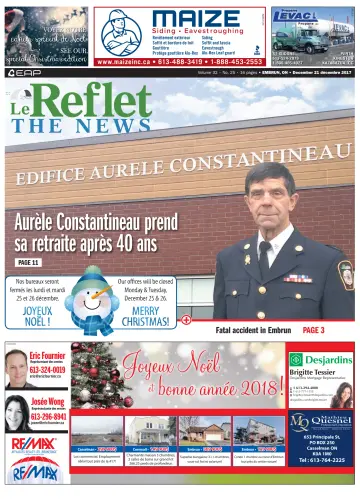Le Reflet (The News) - 21 Dec 2017