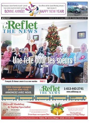 Le Reflet (The News) - 28 Dec 2017