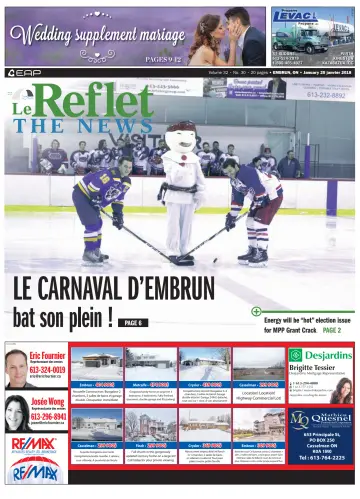 Le Reflet (The News) - 25 Jan 2018