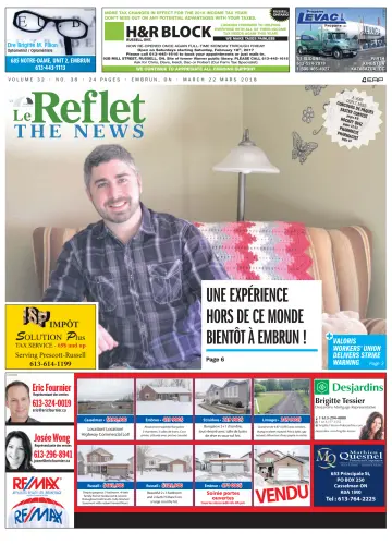 Le Reflet (The News) - 22 Mar 2018