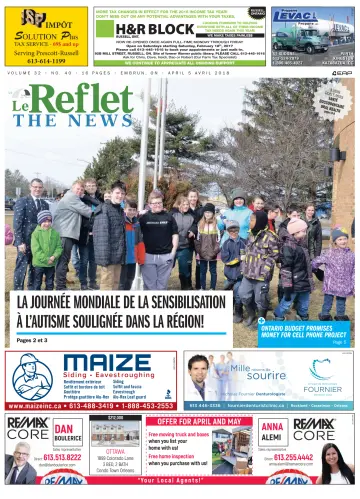 Le Reflet (The News) - 5 Apr 2018