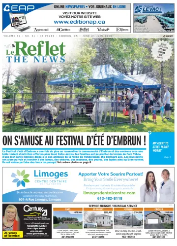 Le Reflet (The News) - 21 Jun 2018
