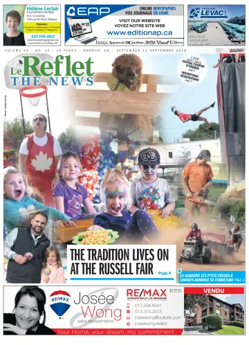 Le Reflet (The News) - 13 Sep 2018
