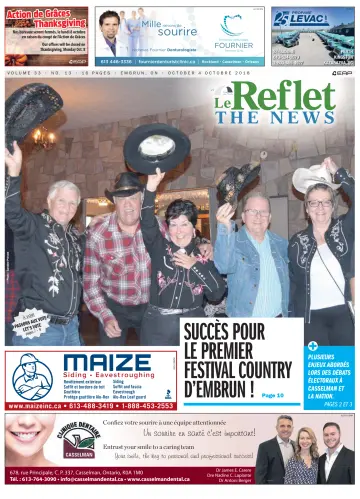 Le Reflet (The News) - 4 Oct 2018